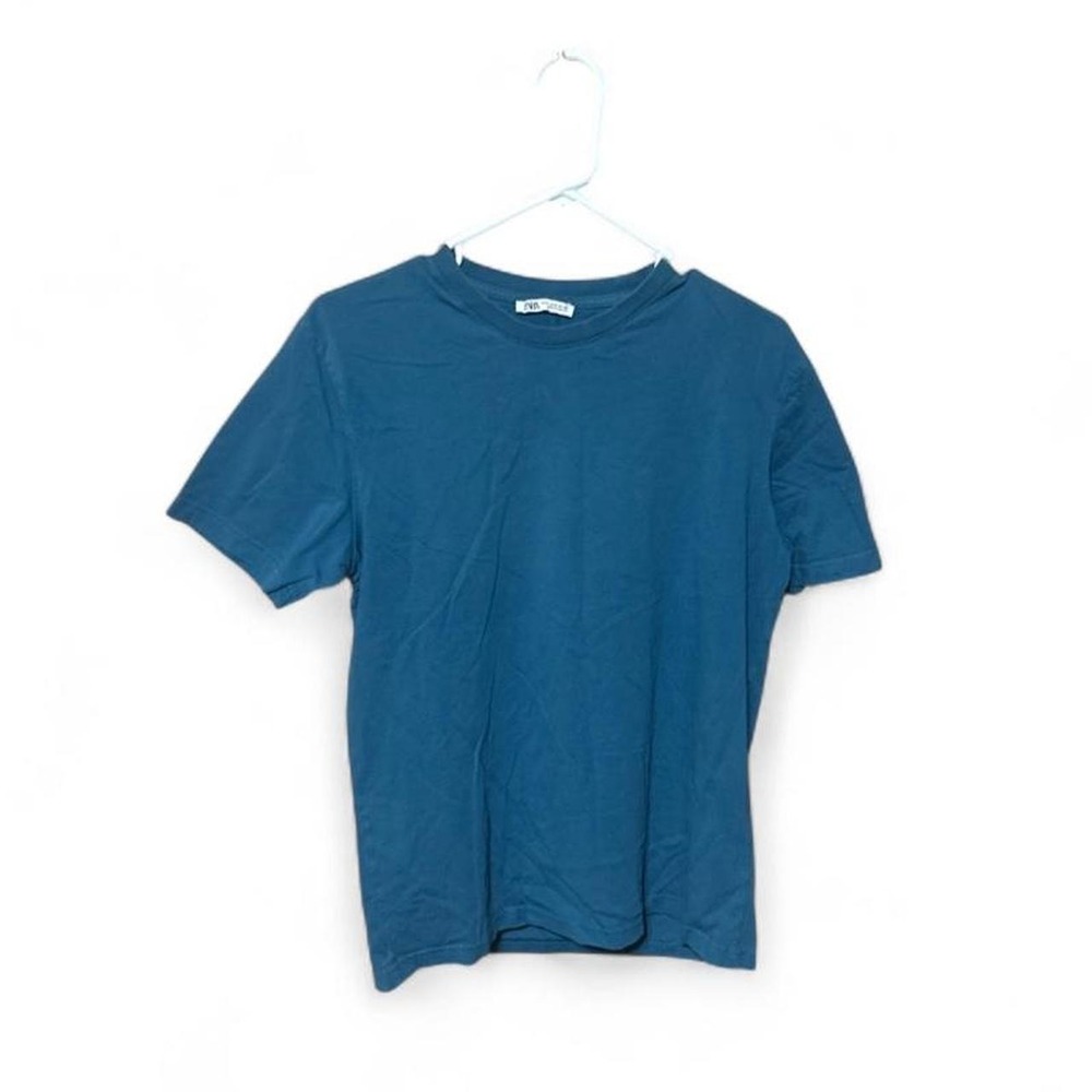 Zara shirt - turquoise - small